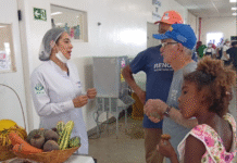 Ação nos restaurantes comunitários orienta frequentadores sobre prevenção do diabetes