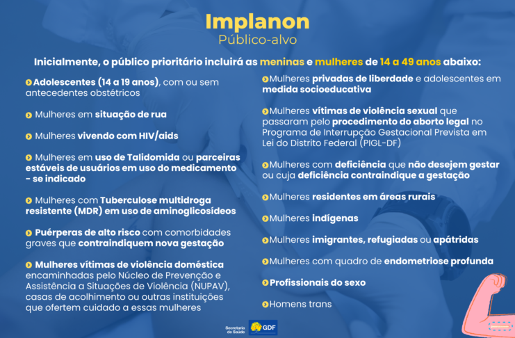 Implanon: novo método contraceptivo está disponível nas unidades básicas de saúde do DF