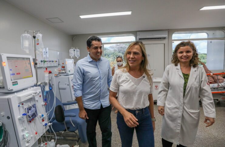 Vice-governadora Celina Leão inaugura ala de nefrologia do HRT e destaca ampliação da hemodiálise no DF