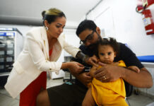 Vacinação contra febre amarela em crianças está abaixo da meta no DF