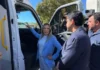 Celina visita Central de Monitoramento que moderniza gestão da frota da Saúde