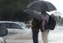 Sábado no DF tem chuva e alerta amarelo de tempestade